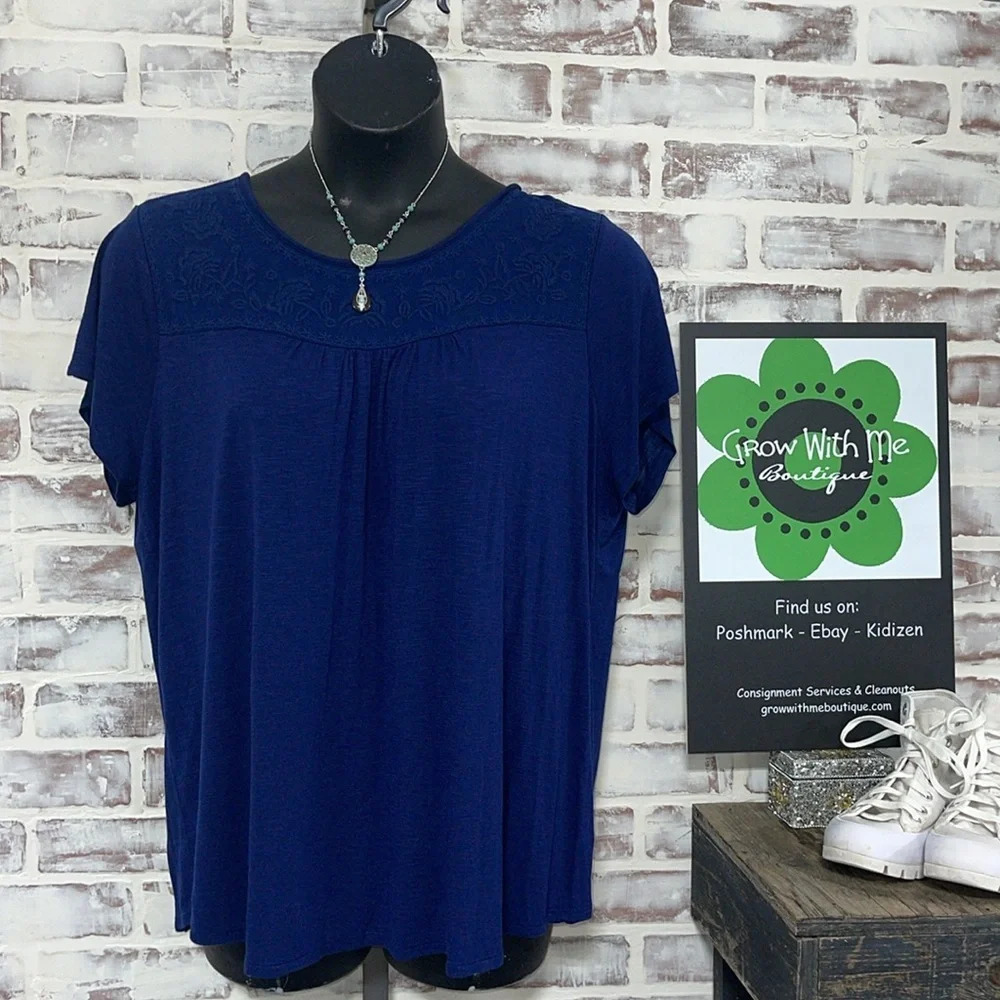 St. John’s bay blouse womens 1X